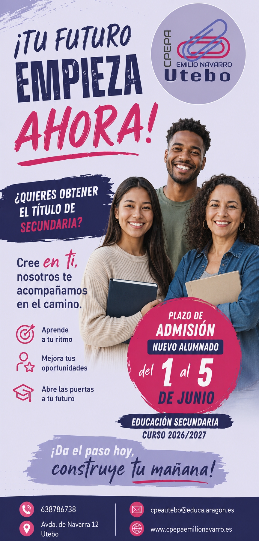 Plazo admisión secundaria junio 2026 3